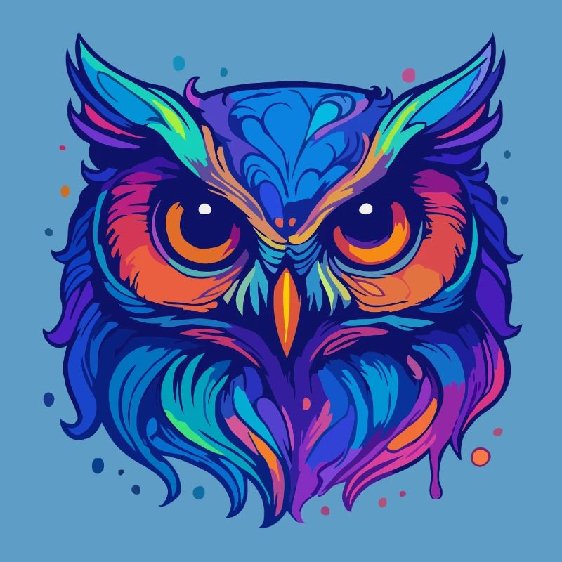 Neon-Eule