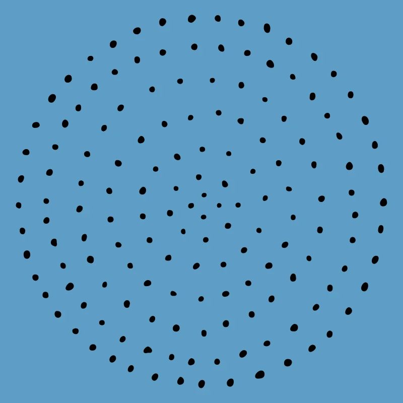 Dotted dots circle dots pattern gift