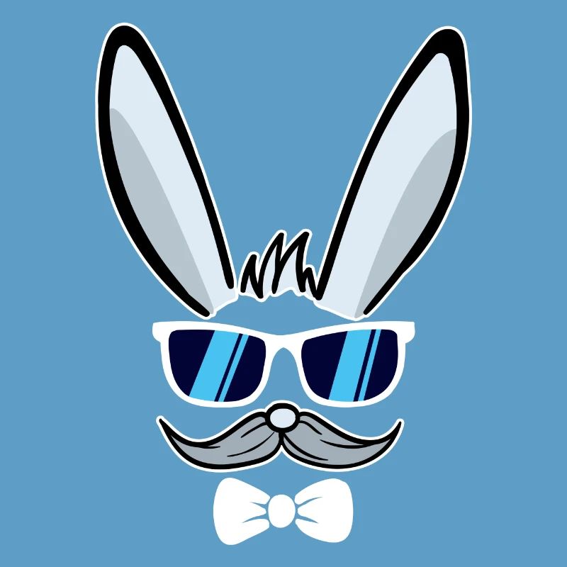 He | Easter bunny face Easter bunny Happy Easter