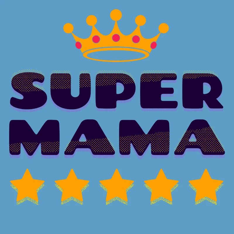 Muttertag Super Mama Beste Mutter Mutti Mami