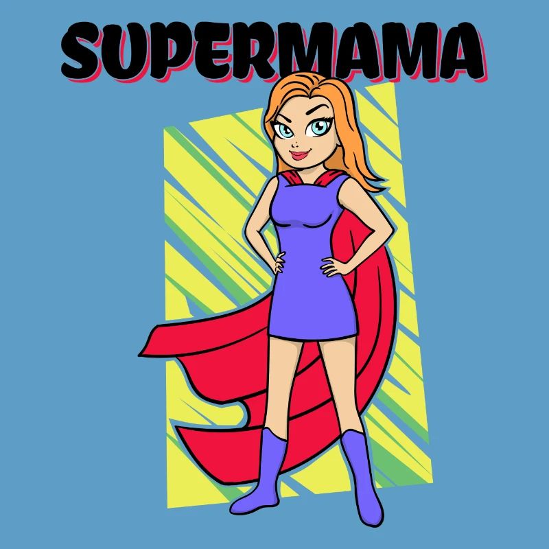 Supermama Beste Mutter Muttertag Statement Mama