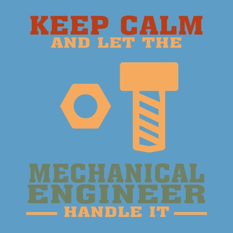 Funny Mechanical Engineer Tshirt, Keep Calm