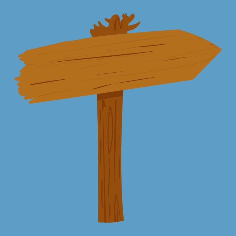 Signpost Path Path Direction