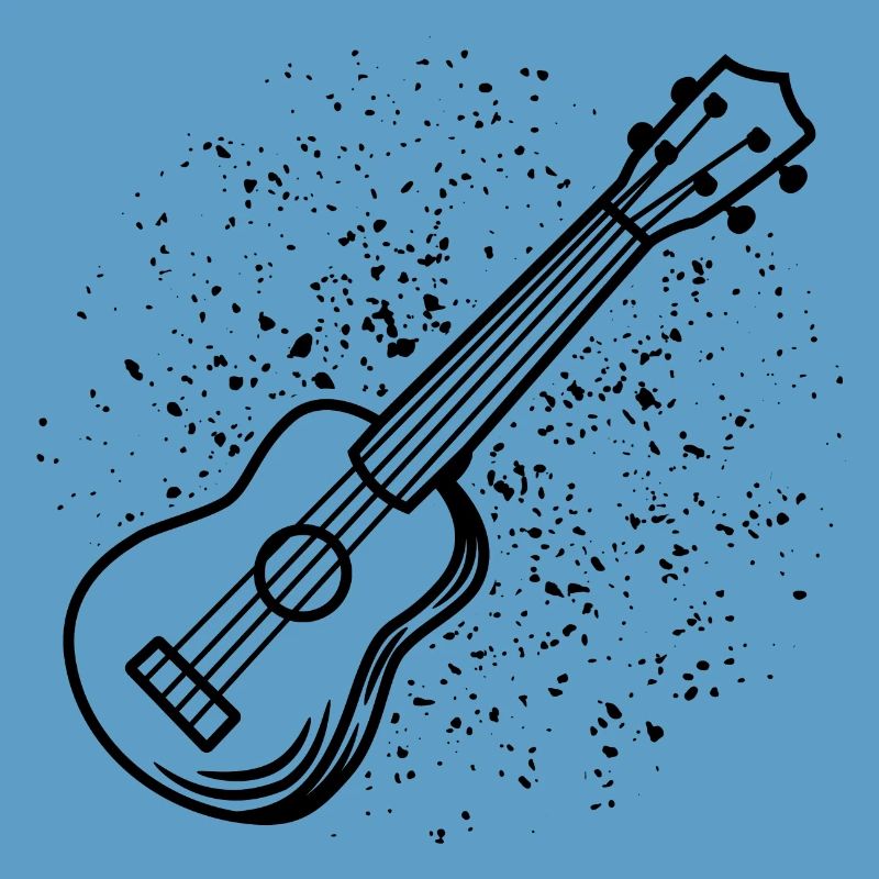 Ukulele Drawing