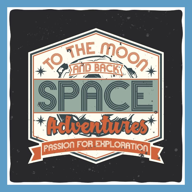 Panneau d’inspiration d’aventure spatiale