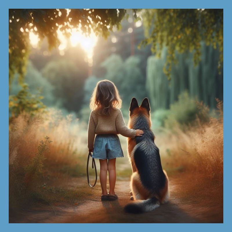 German Shepherd Art