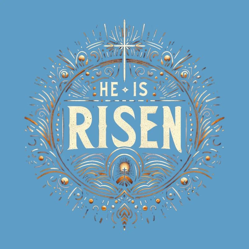 He Is Risen – Easter Ornament