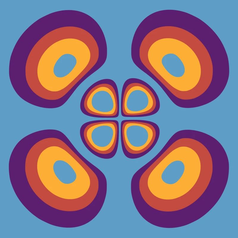 Probability density Hydrogen atom (4,2,1)