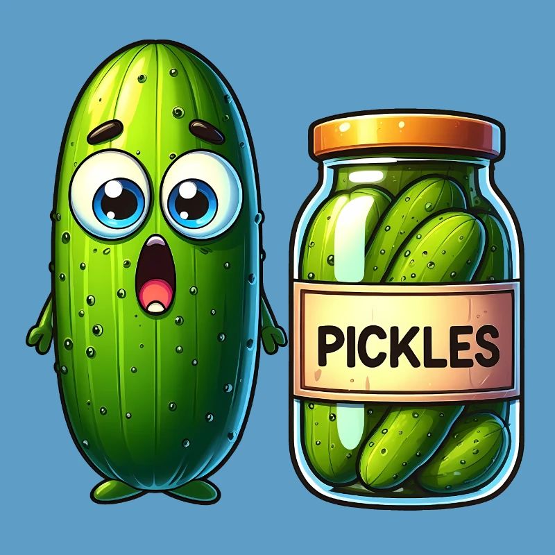 La situation difficile des cornichons au concombre : choqué et choqué !