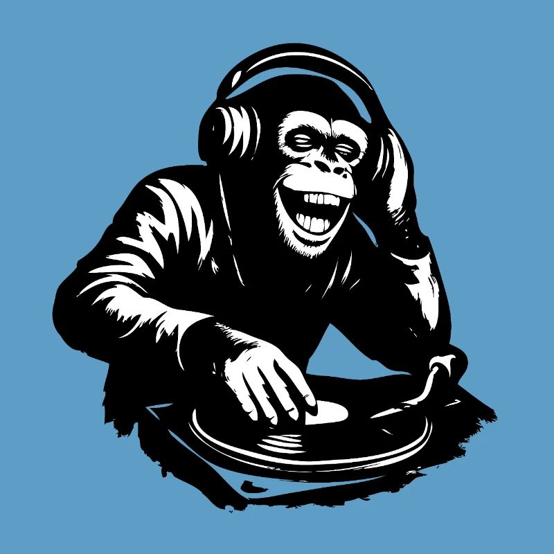 DJ The Monkey Dance Banksy Style