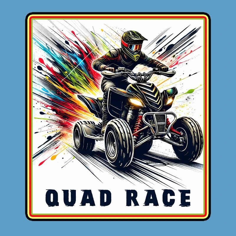 Course de quad – Explosion de vitesse
