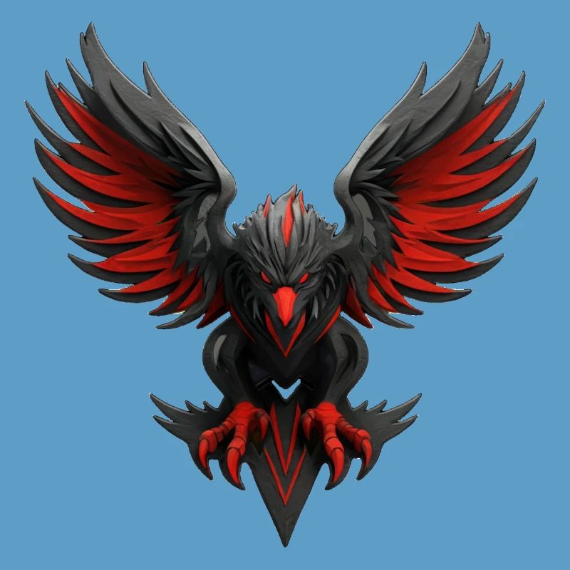 Dark Mythic Eagle Emblem