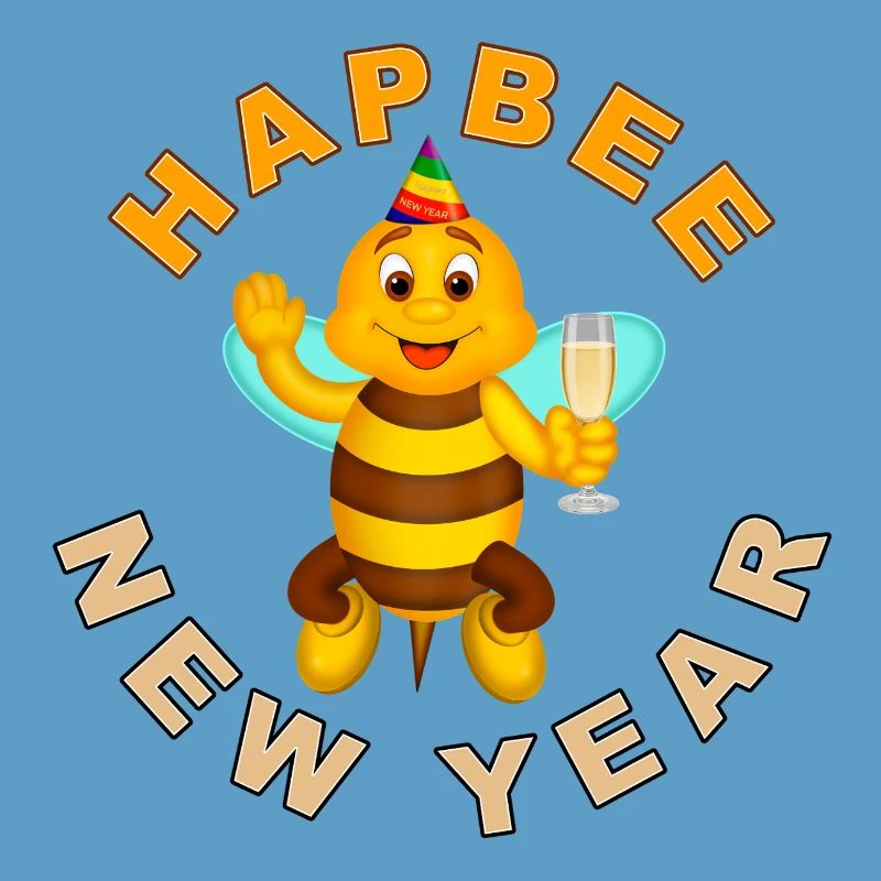 HAPBEE New Year with text 2