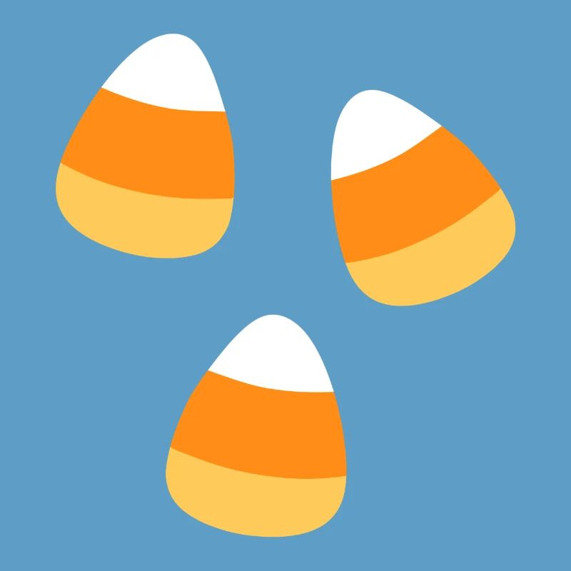 Candy Corn Halloween Pattern