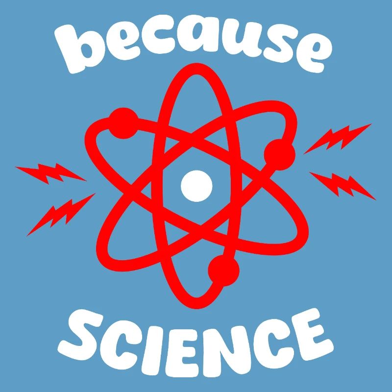 Because Science Atom Rouge