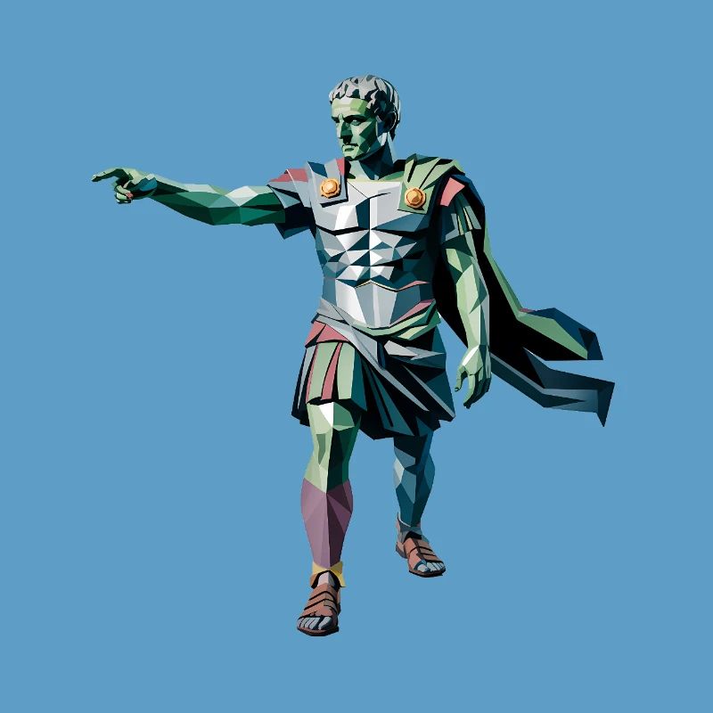 Caesar - Cooles Geschichtslogo