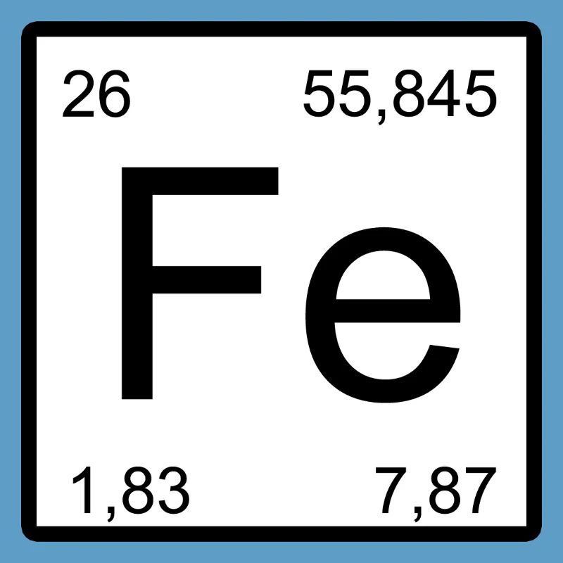 Fe Element Typography Minimal