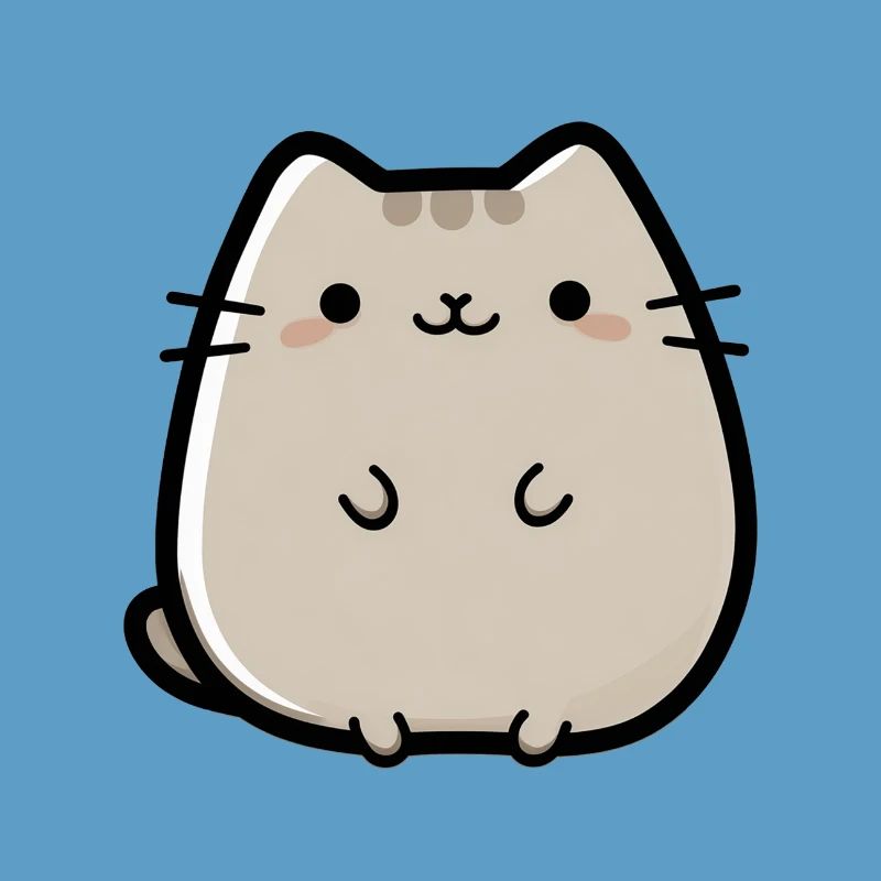 mignon petit chat chibi