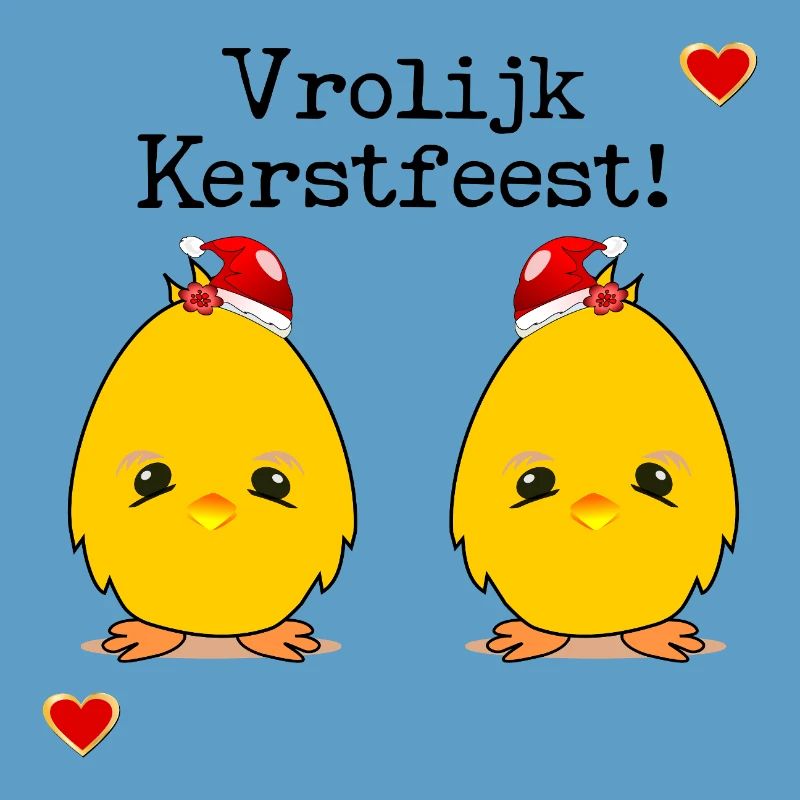Frohe Weihnachtsküken
