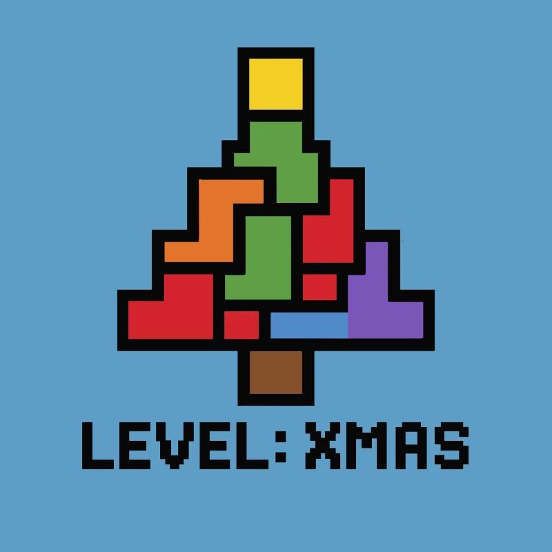 LevelXmas Pixel Tree