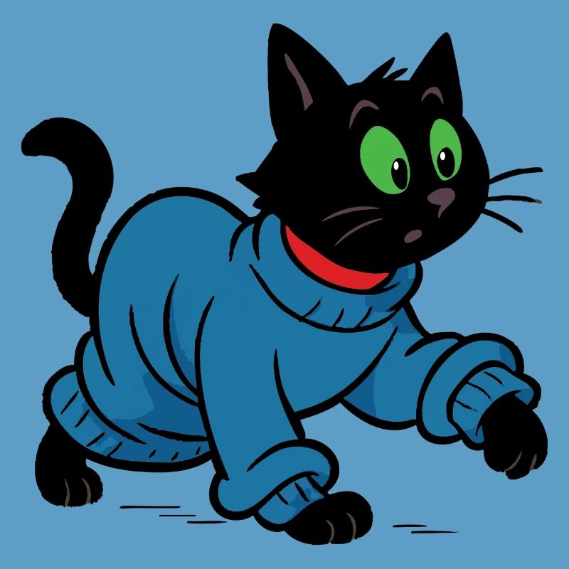 Meeko en pull oversize