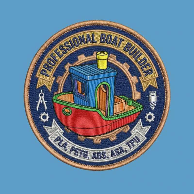 Professional Boatbuilder Benchy Patch