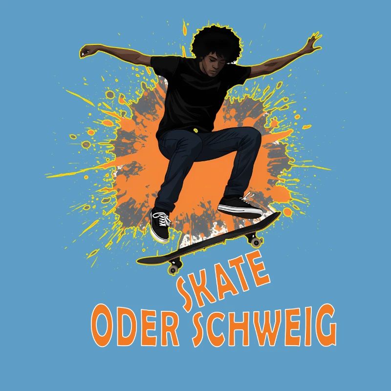 Skate Oder Schweig Splash