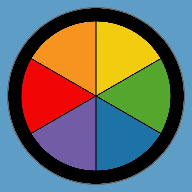 Regenbogen Farbkreis