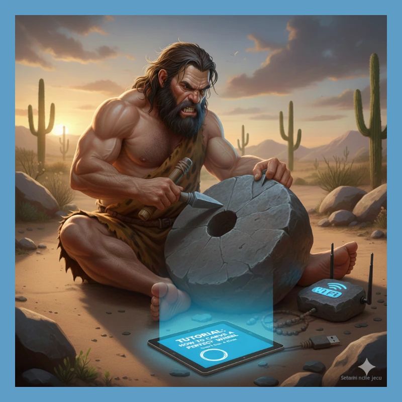 Caveman Tech Support – Das erste Tutorial