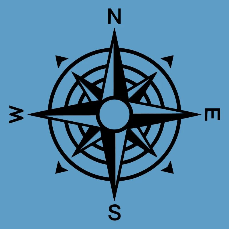 Compass Wind Rose Navigation
