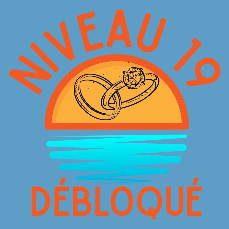 Niveau 19 Débloqué, une touche créative et joyeuse