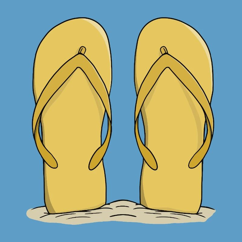 Sunny Beach Flip-Flops