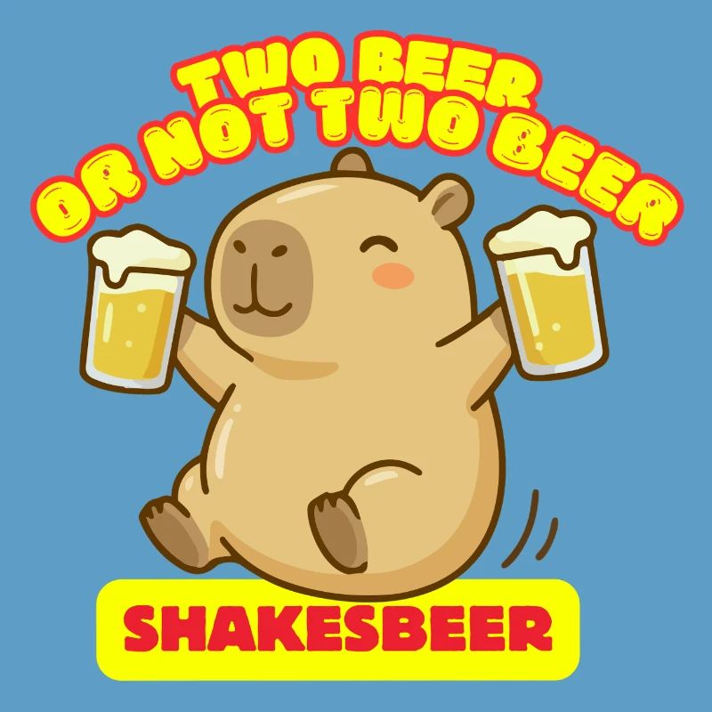 Zwei Bier oder nicht zwei Bier – Shakesbeer – Capybara