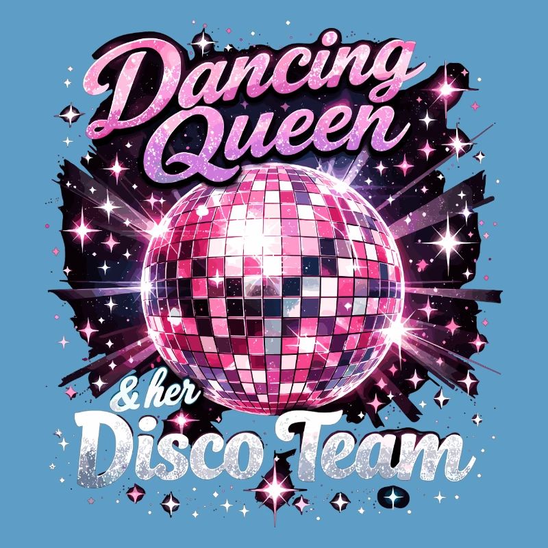 Dancing Queen & Disco Team: JGA Diskokugel Mix
