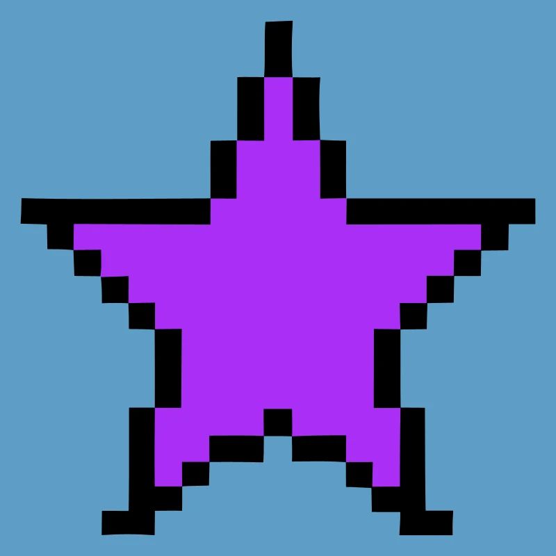 Pixel Star 8-Bit Power Up