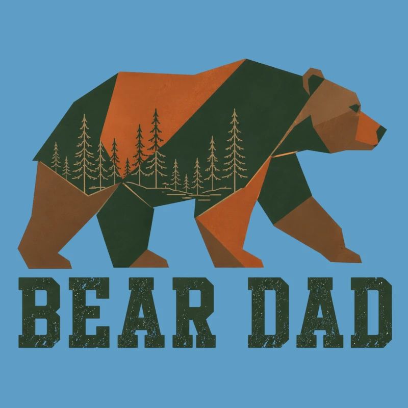 Bear Dad Wald