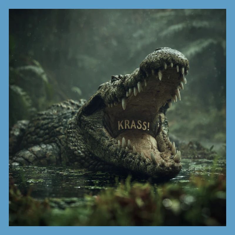 KRASS! Das wilde Krokodil