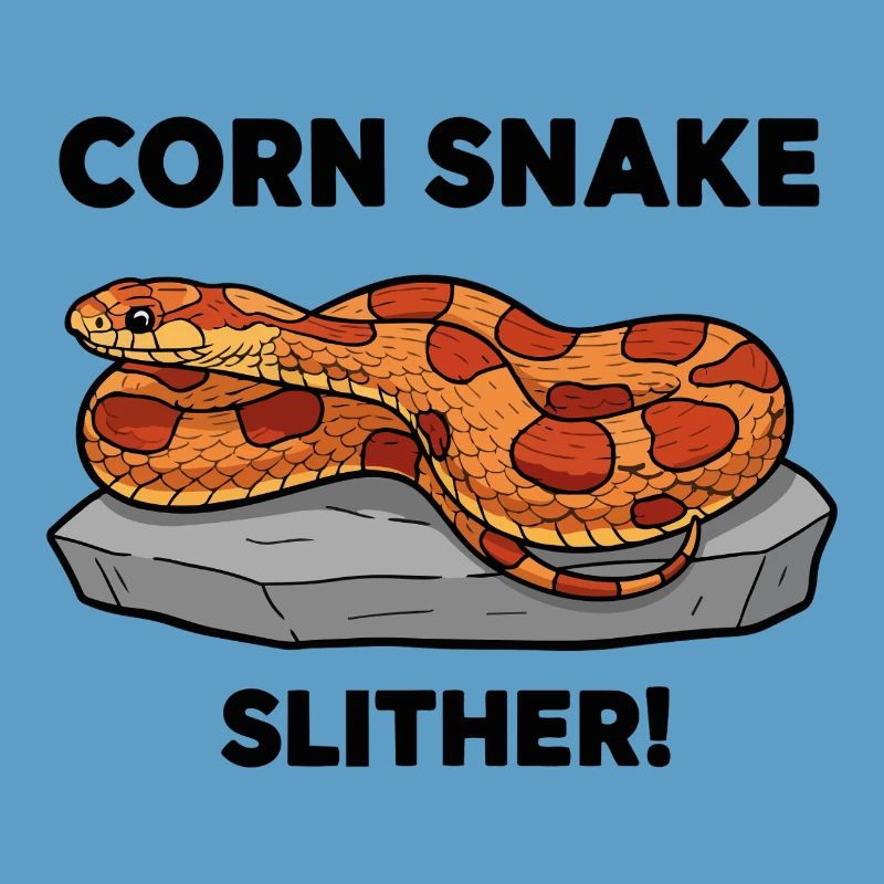 Corn Snake Slither Rock