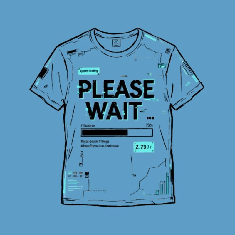 please wait Patience with a wink