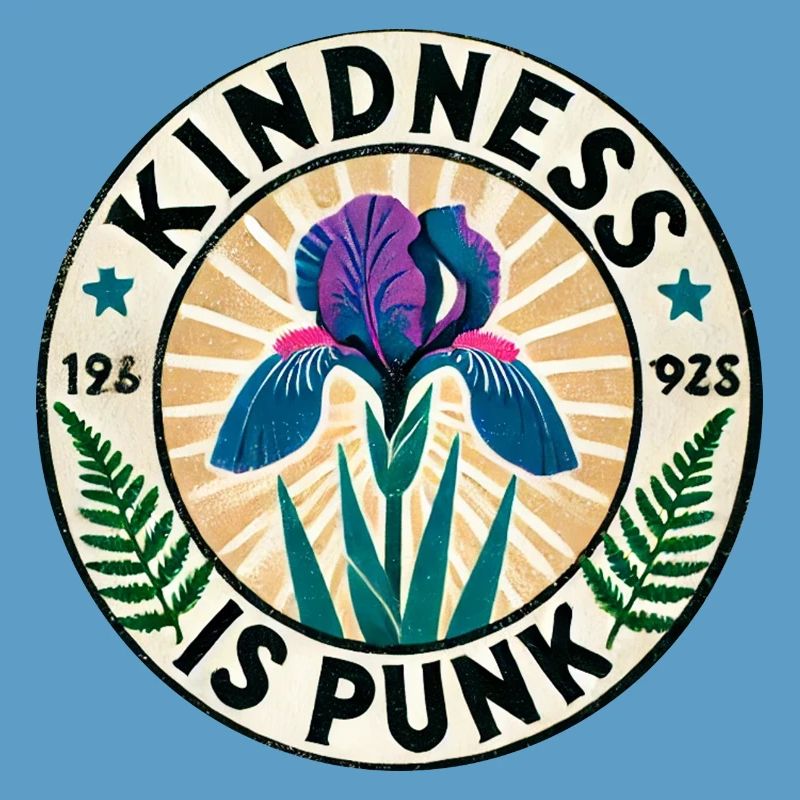 Kindness Is Punk Iris Patch