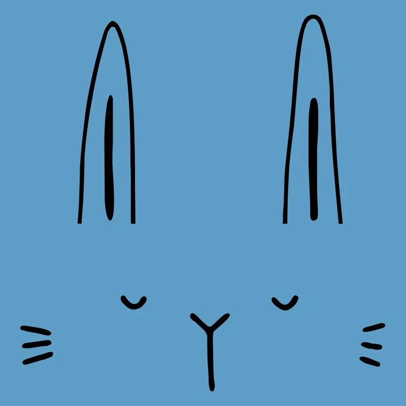 Idée cadeau visage de lapin lapin