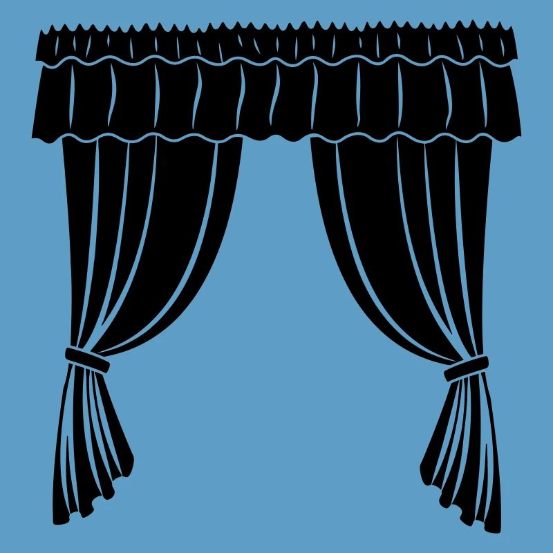 Vorhänge Theater oder Geschäft