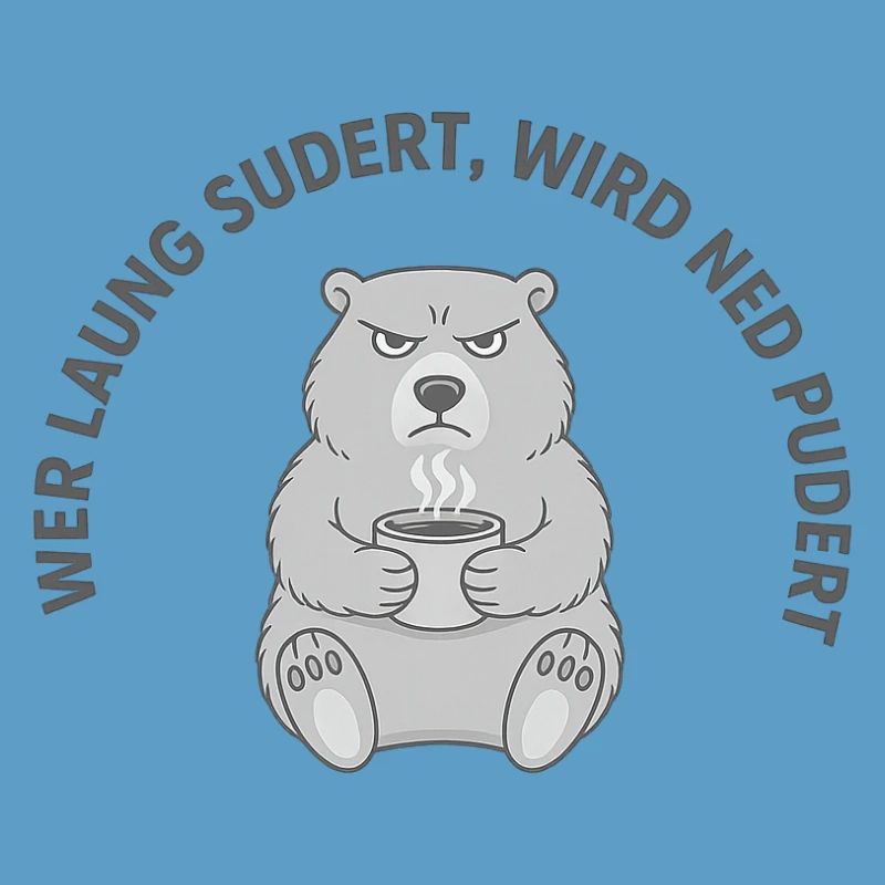 Wer laung sudert, wird ned pudert – Grumpy Coffee