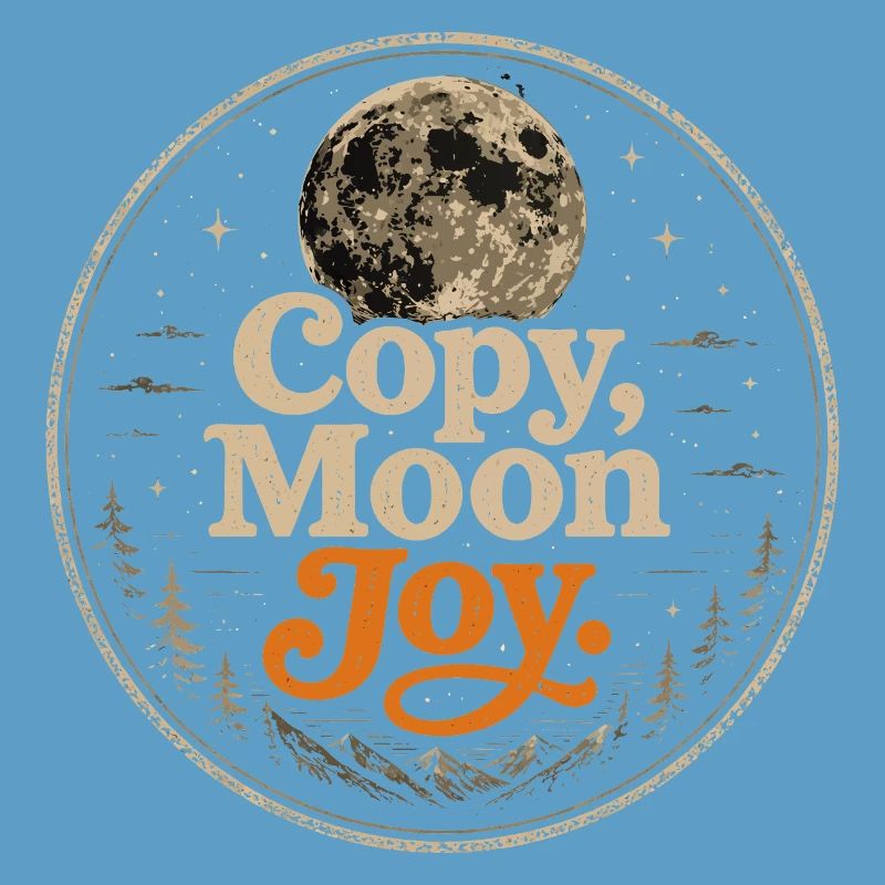 Lunar Joy Celestial Vintage Design