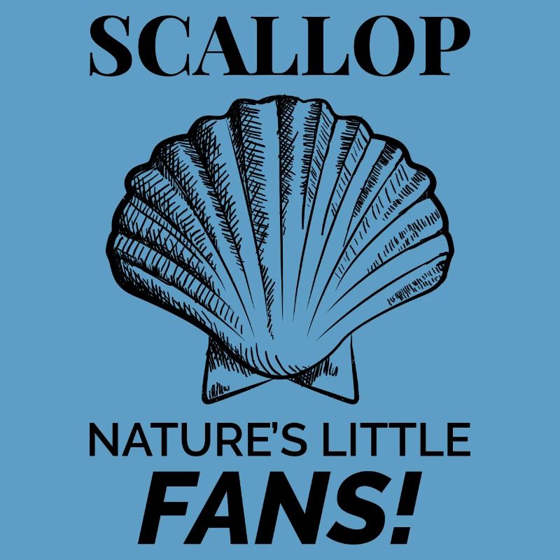 Scallop Seashells Collector Beachcomber Shellfish