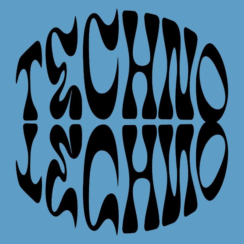 Conception de logo Techno liquid