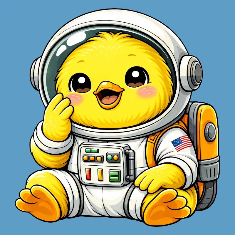 Poulet mignon, Astronaute, Exploratrice de l’Espace