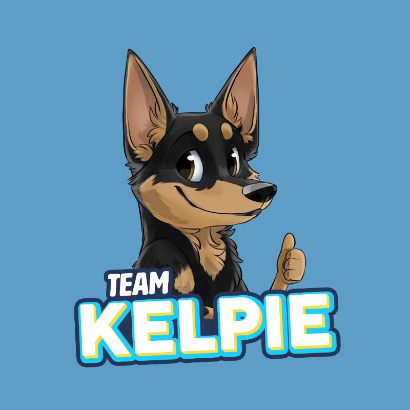 EAM Kelpie - Schwarz & Hellbraun