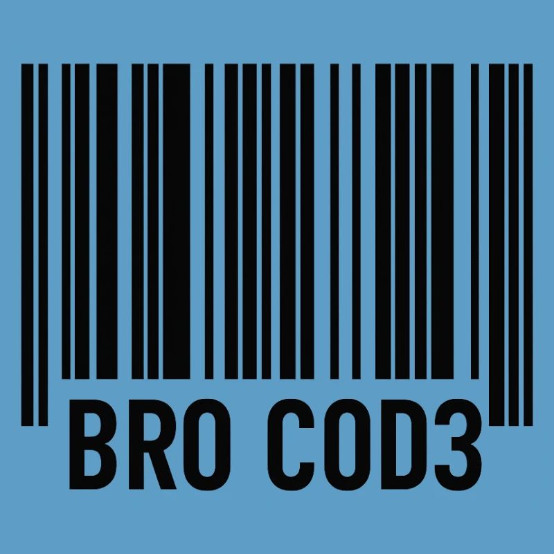 Bro Cod3 Barcode Design - Bro Code