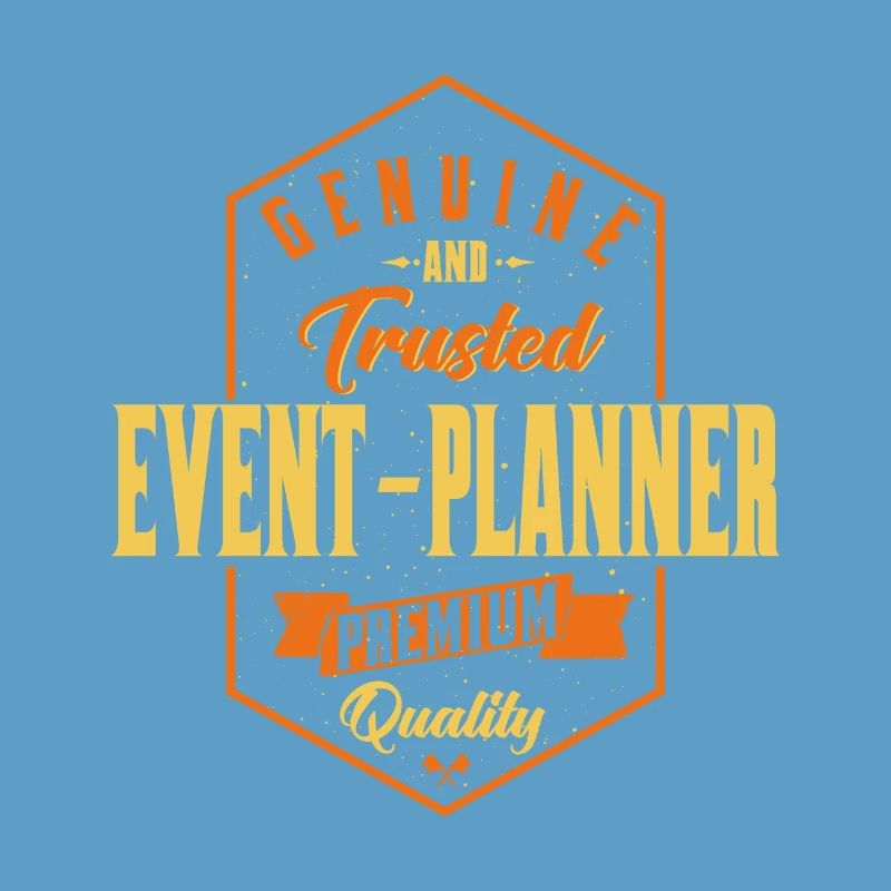 Authentic event planner lettering